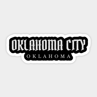 Oklahoma City, Oklahoma Sticker